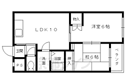 フォレステージ大宮 2LDKの間取図画像