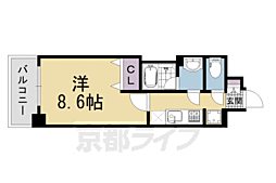 ベラジオ五条堀川II 2階/-