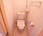 トイレ：ウォシュレットトイレです。