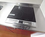2口ＩＨコンロ付きです