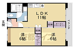 ベルヴィタウン京都伏見(向島市営住宅9街区) 6階/611