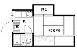 京都市営烏丸線 北大路駅 徒歩12分 1階/-