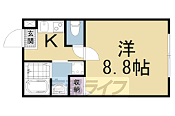 GRANDEGEavance 1Kの間取図画像