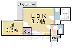 京都地下鉄東西線 御陵駅 徒歩12分