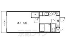 京福電気鉄道北野線 北野白梅町駅 徒歩13分