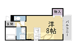 ハイツイソガワ ワンルームの間取図画像