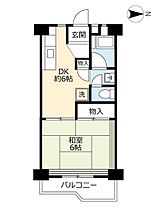 UR牛巻  ｜ 愛知県名古屋市瑞穂区牛巻町7丁目（賃貸マンション1DK・2階・32.82㎡） その2