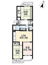 URアーバンドエル白鳥公園  ｜ 愛知県名古屋市熱田区一番1丁目（賃貸マンション3LDK・4階・71.67㎡） その2