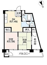 9階 / 2DK / 47.23㎡