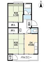 UR高森台  ｜ 愛知県春日井市高森台9丁目（賃貸マンション2DK・3階・39.03㎡） その2