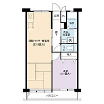 UR尾上  ｜ 愛知県名古屋市北区尾上町1丁目（賃貸マンション1LDK・2階・46.20㎡） その2