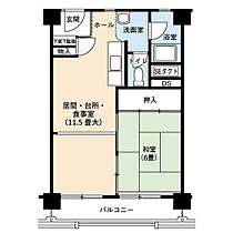 6階 / 1LDK / 44.82㎡