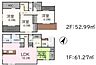 間取り：家事がはかどる水回り集中設計！