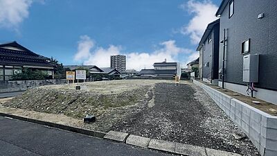 外観：建築条件なし！確定測量済み！お好きなハウスメーカー・工務店でお家が建てられます♪お気軽にお問い合わせください♪