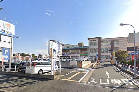 サンリブ朝日ヶ丘:497m、徒歩7分!