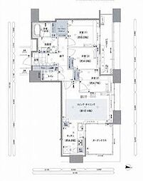 アイランドシティオーシャン&フォレストタワーレジデンスウエスト棟 3LDKの間取図画像