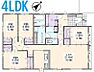 間取り：FCL付きのオールフローリング4LDK！