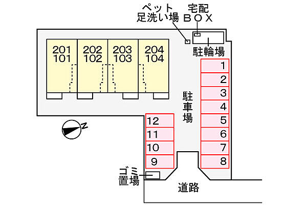 山口県山陽小野田市南竜王町(賃貸アパート1LDK・1階・50.01㎡)の写真 その21