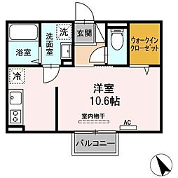 間取図画像 ワンルーム
