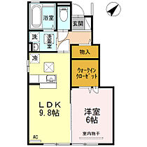 グランモアキワラ　A棟 102 ｜ 山口県宇部市大字東岐波1123-3（賃貸アパート1LDK・1階・41.90㎡） その2