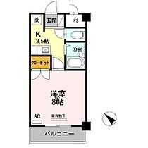 マンション　杏明館 308 ｜ 山口県宇部市山門１丁目1-20（賃貸マンション1K・3階・25.92㎡） その2