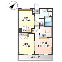 グランドール 102 ｜ 山口県宇部市大字西岐波4596-2（賃貸アパート2LDK・1階・51.66㎡） その2