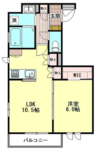 ドゥー・ブランシュ 402｜東京都大田区矢口２丁目(賃貸マンション1LDK・4階・43.94㎡)の写真 その2