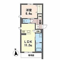 兵庫県西脇市上野（賃貸アパート1LDK・1階・46.46㎡） その2