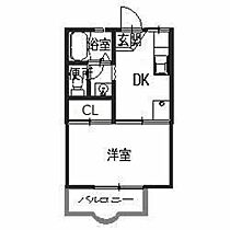 兵庫県姫路市北平野５丁目（賃貸アパート1DK・2階・24.30㎡） その2