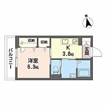 兵庫県三木市末広２丁目（賃貸マンション1K・1階・29.76㎡） その2