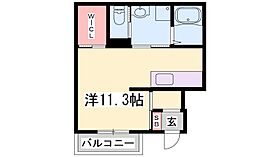 兵庫県姫路市土山２丁目（賃貸アパート1R・1階・32.12㎡） その2