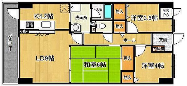 兵庫県加古川市加古川町本町(賃貸マンション3LDK・5階・66.00㎡)の写真 その1