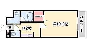 兵庫県姫路市三左衛門堀西の町（賃貸マンション1K・1階・31.26㎡） その2