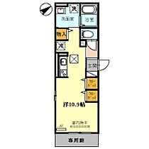 兵庫県加古川市尾上町旭１丁目（賃貸アパート1R・1階・31.09㎡） その2