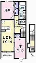 兵庫県赤穂郡上郡町竹万（賃貸アパート2LDK・2階・56.47㎡） その2