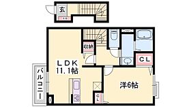 兵庫県姫路市別所町別所（賃貸アパート1LDK・2階・46.09㎡） その2