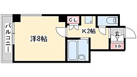 兵庫県姫路市飾磨区玉地１丁目（賃貸マンション1K・3階・23.00㎡） その2