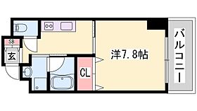 兵庫県姫路市東延末２丁目（賃貸マンション1K・2階・30.01㎡） その2