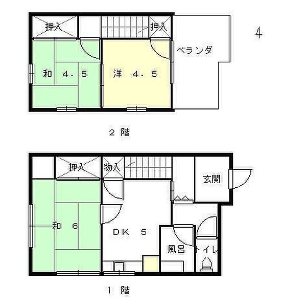 兵庫県姫路市西夢前台１丁目(賃貸一戸建3DK・1階・54.00㎡)の写真 その1