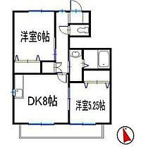 兵庫県姫路市御立北１丁目（賃貸アパート2DK・1階・48.65㎡） その2