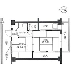 🉐敷金礼金0円！🉐ビレッジハウス中富1号棟