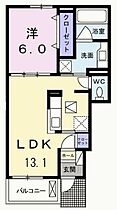 兵庫県加東市社（賃貸アパート1LDK・1階・45.09㎡） その2