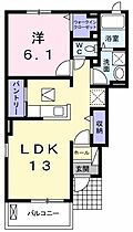 兵庫県三木市加佐（賃貸アパート1LDK・1階・45.77㎡） その2