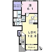 兵庫県加古川市尾上町池田（賃貸アパート1LDK・1階・50.13㎡） その2