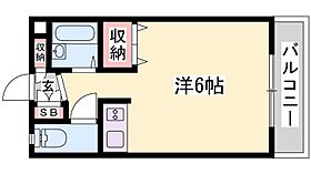 兵庫県姫路市新在家本町２丁目（賃貸マンション1R・2階・20.00㎡） その2