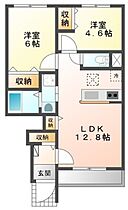 兵庫県姫路市砥堀（賃貸アパート2LDK・1階・54.09㎡） その2