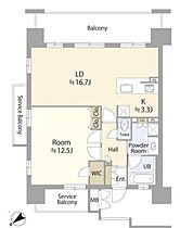 兵庫県加古川市加古川町篠原町（賃貸マンション1LDK・6階・72.00㎡） その2