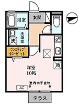 兵庫県姫路市広畑区清水町３丁目（賃貸アパート1R・1階・29.44㎡） その2