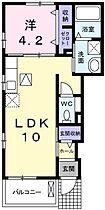 兵庫県姫路市飾磨区阿成植木（賃貸アパート1LDK・1階・37.76㎡） その2