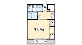 兵庫県姫路市網干区新在家（賃貸マンション1K・1階・26.08㎡） その2